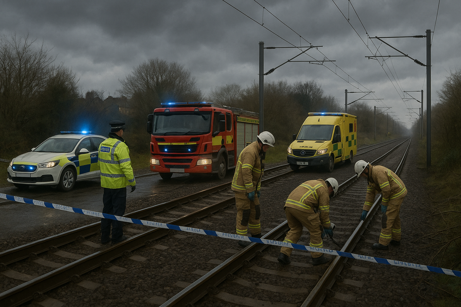 Schoolgirl, 14, Dies After Emergency Response on North East Train Tracks
