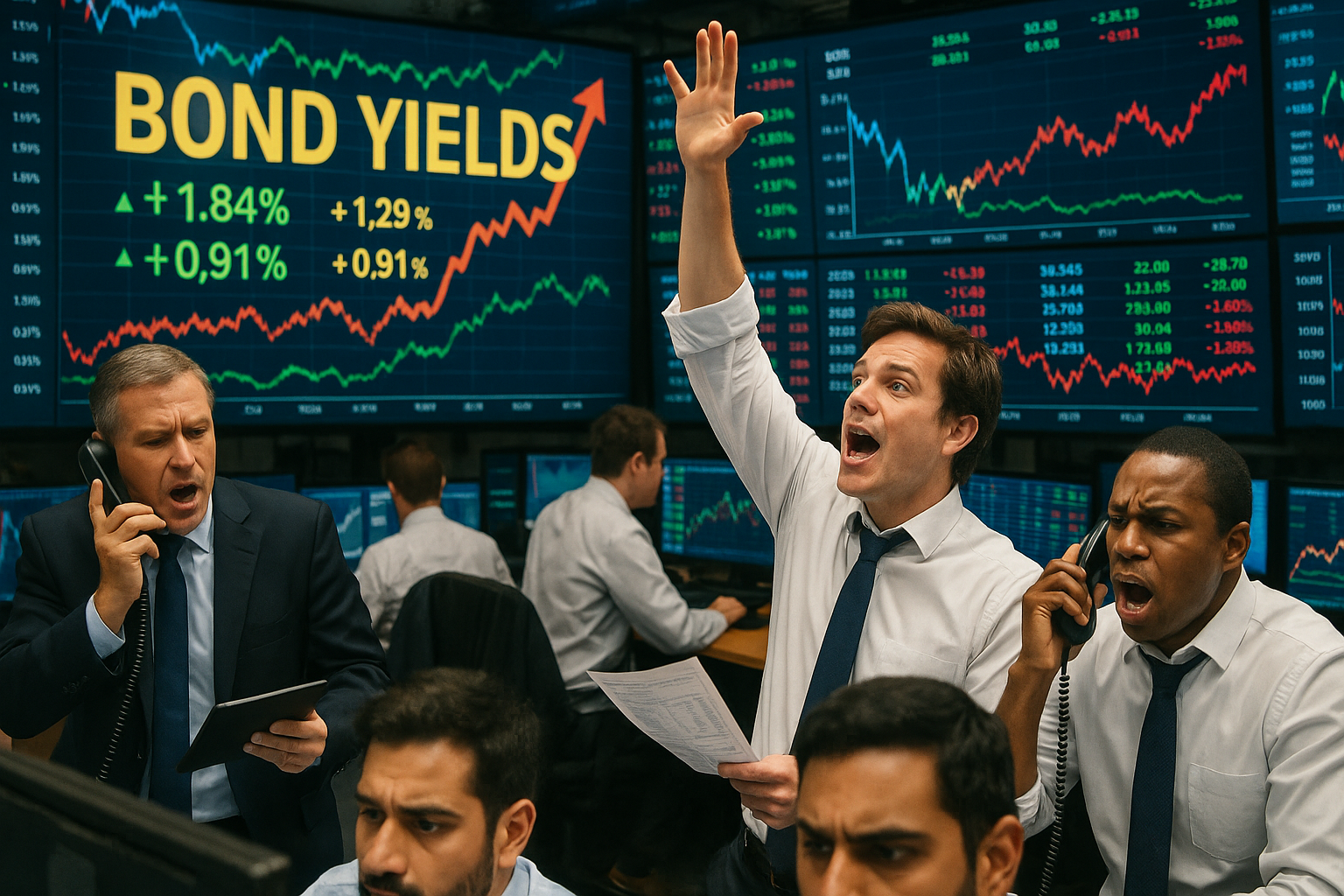 Rising Bond Yields Shake Global Stock Markets